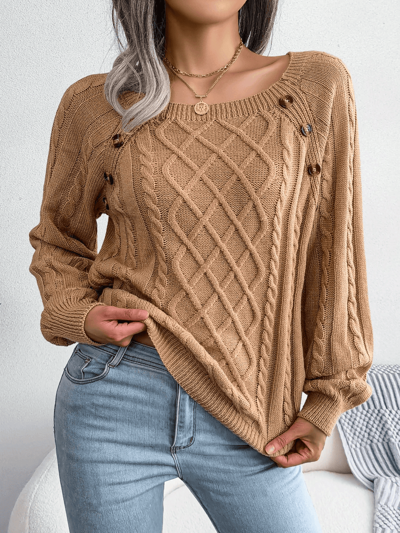 Céline™ Maglione lavorato a maglia