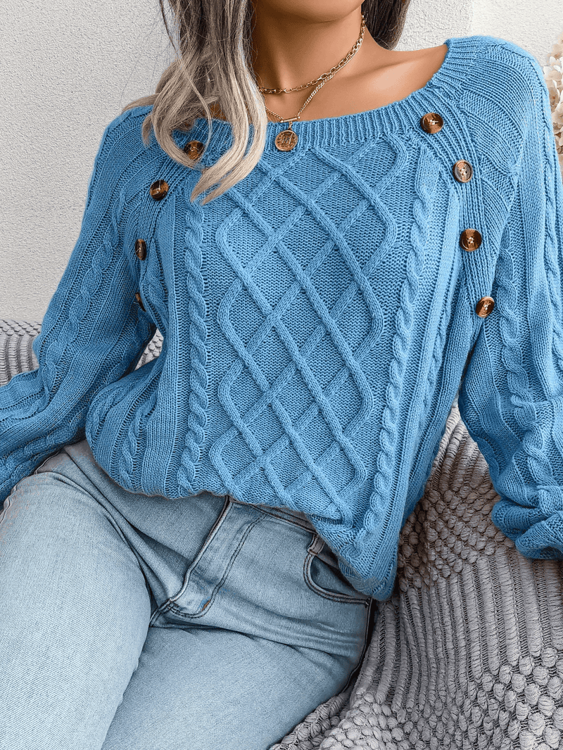 Céline™ Maglione lavorato a maglia