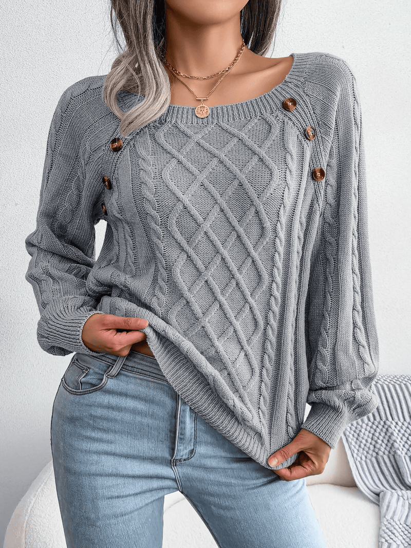 Céline™ Maglione lavorato a maglia